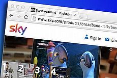 sky broadband browser