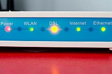 wireless router lights