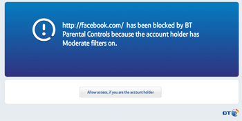 blocked site